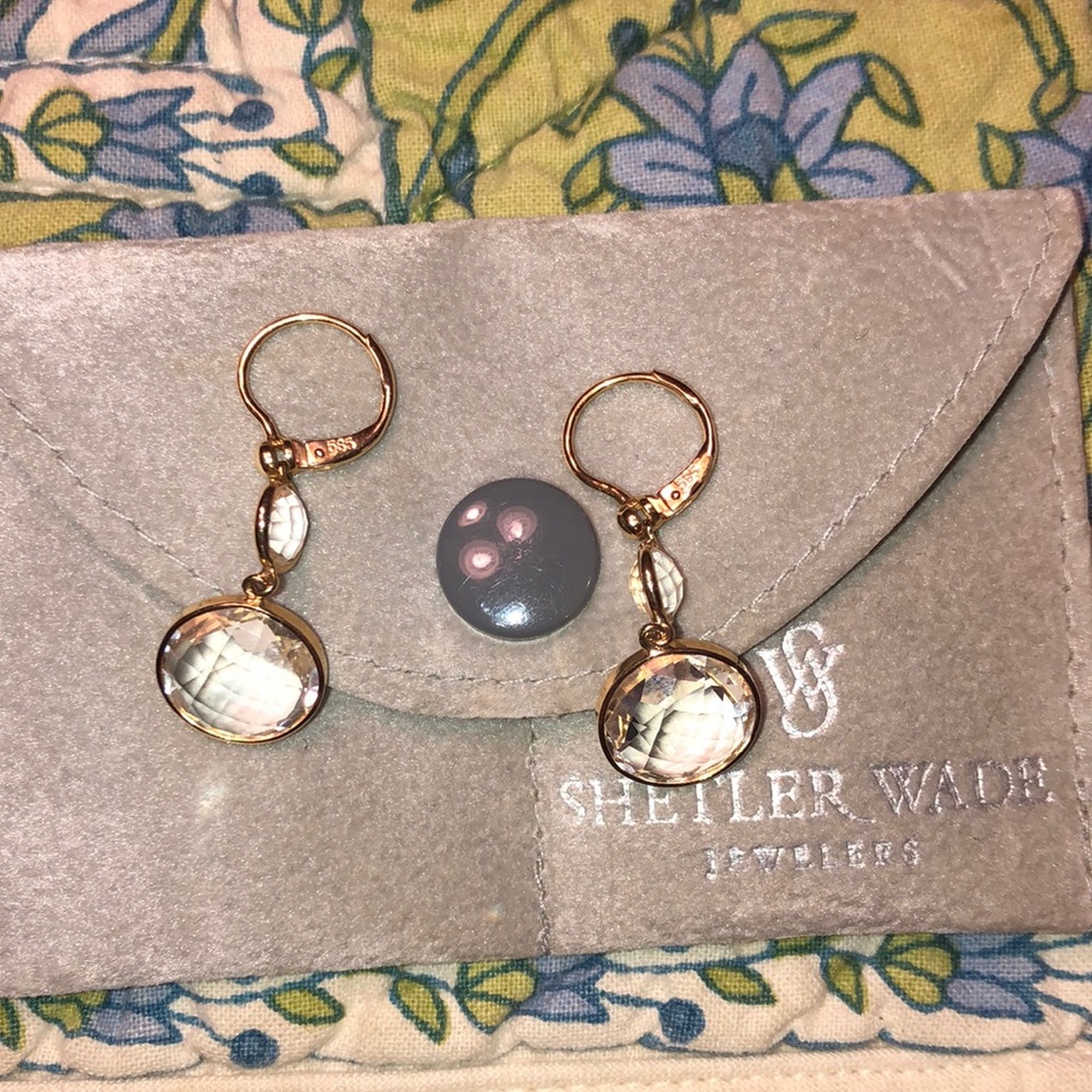 14k gold shelter wade NYC earrings